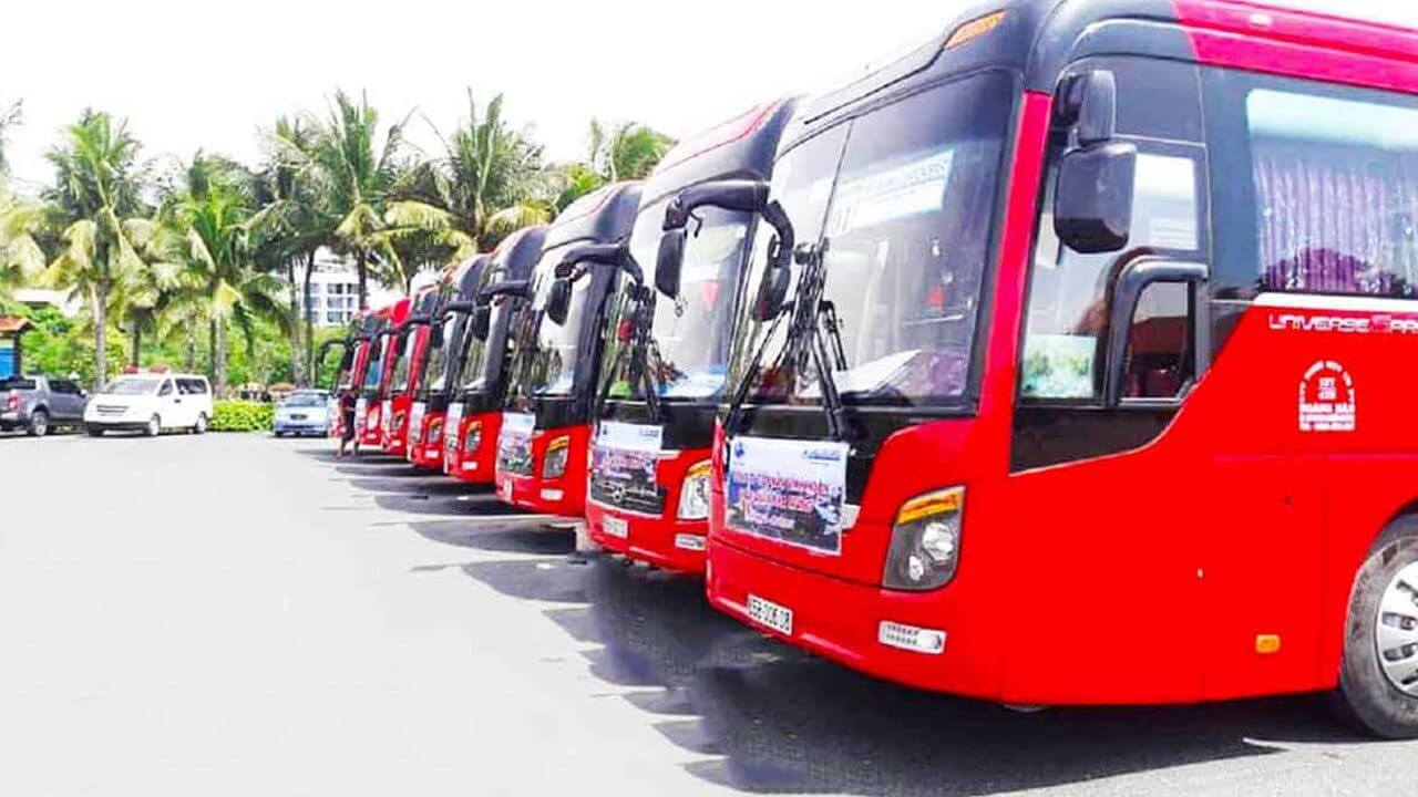 Các loại xe 35 chỗ Đà Nẵng phục vụ nhu cầu du lịch