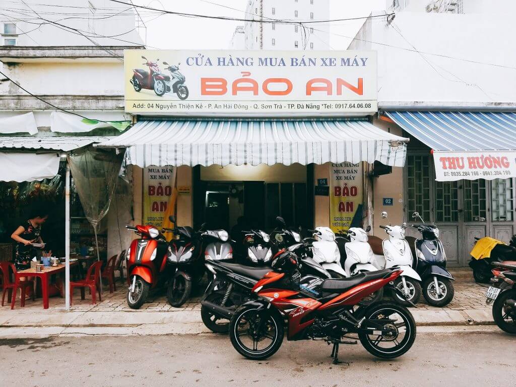 Cửa hàng Bảo An - Địa chỉ thuê xe máy Đà Nẵng nổi tiếng