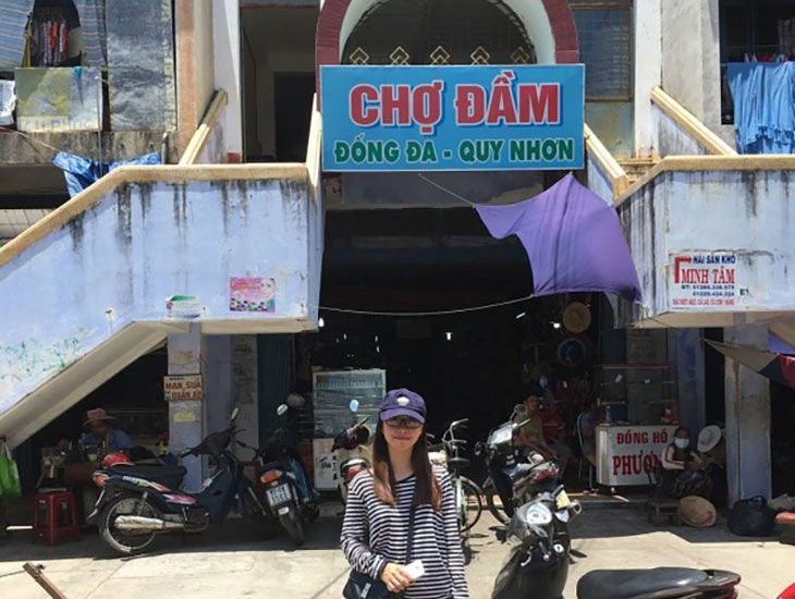 Chợ dầm Quy Nhơn Chợ hải sản tại Quy Nhơn