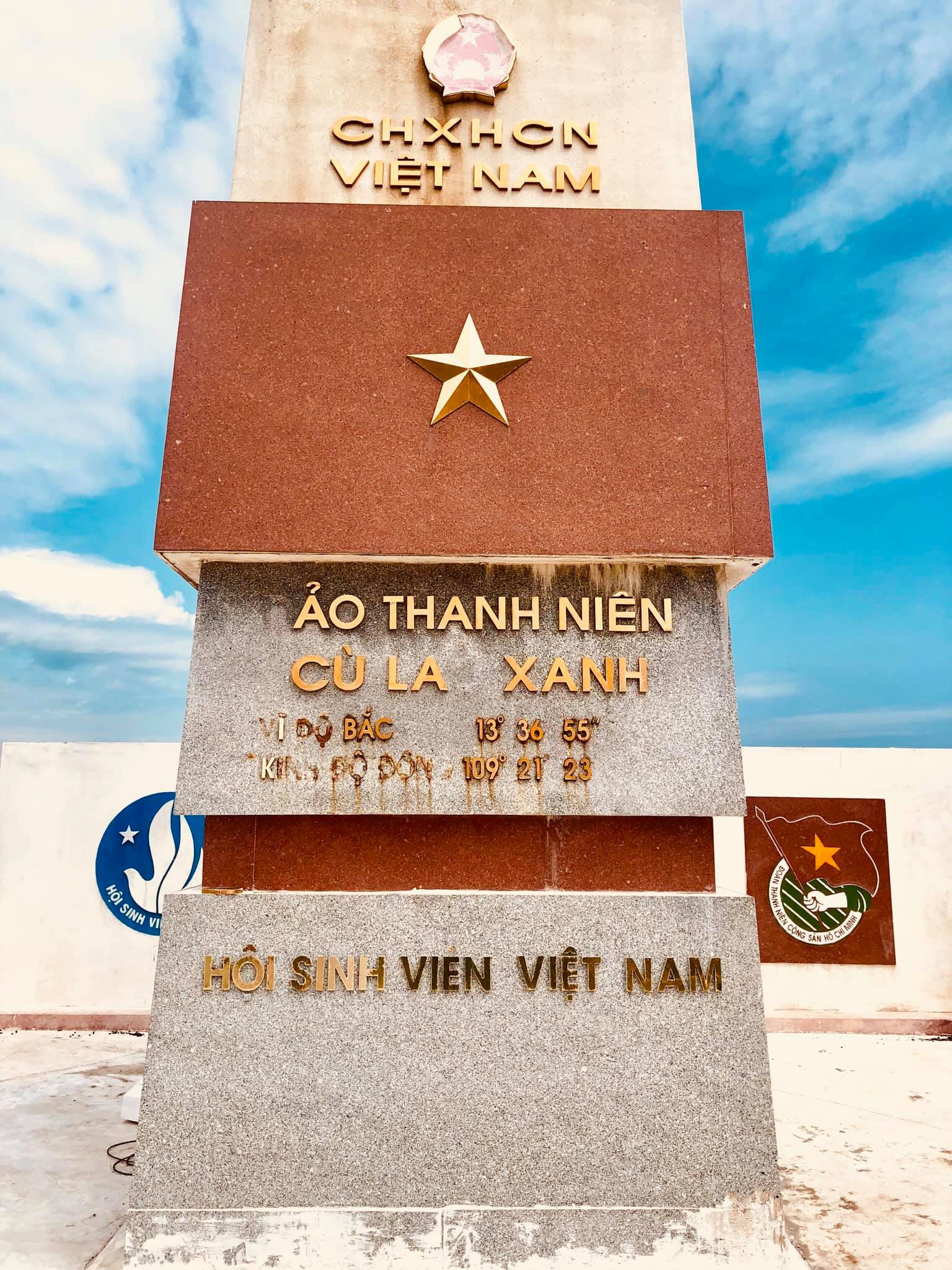 Cù Lao Xanh 7 cot co to quoc cu lao xanh 2