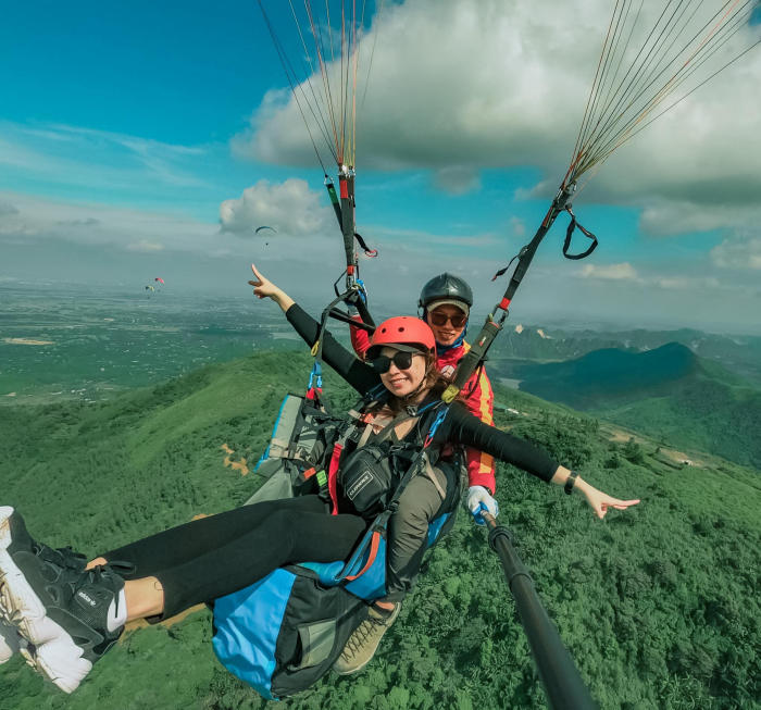 Dù bay dược nhiều người chọn lựa khi di chơi biển hiện nay