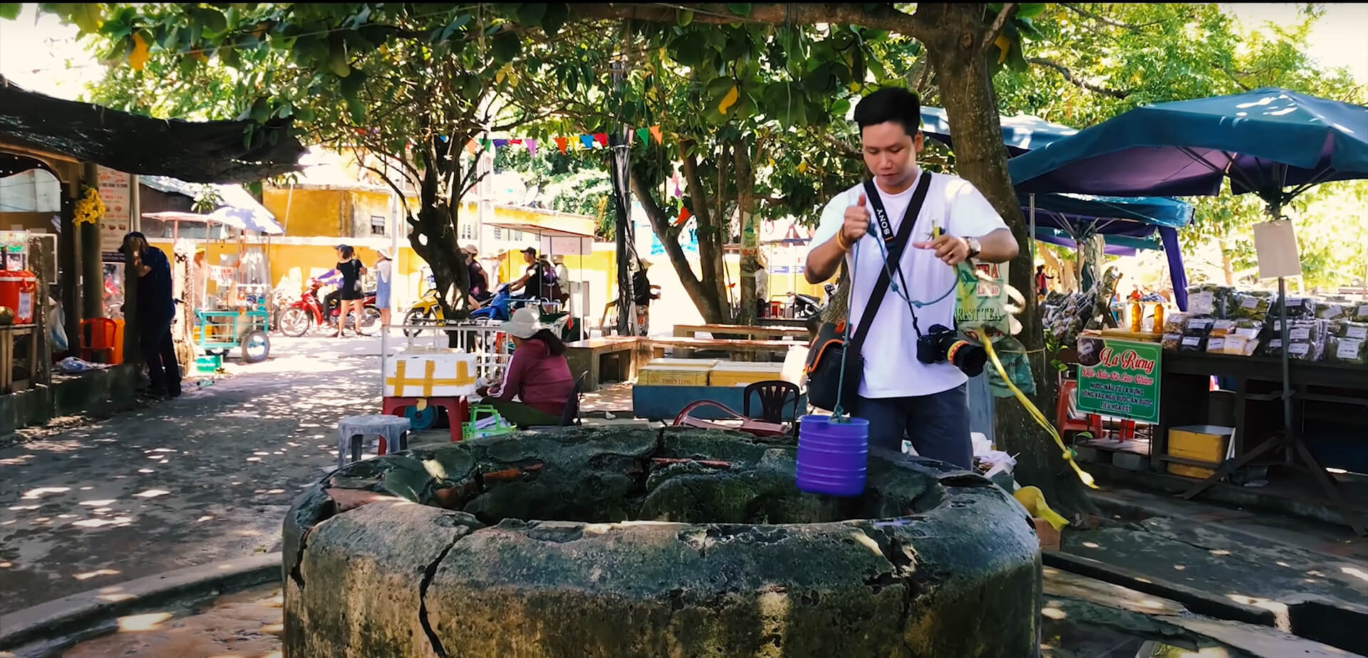 Giếng cổ Champa linh thiêng