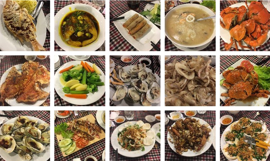 nhà hàng hải sản quy nhơn