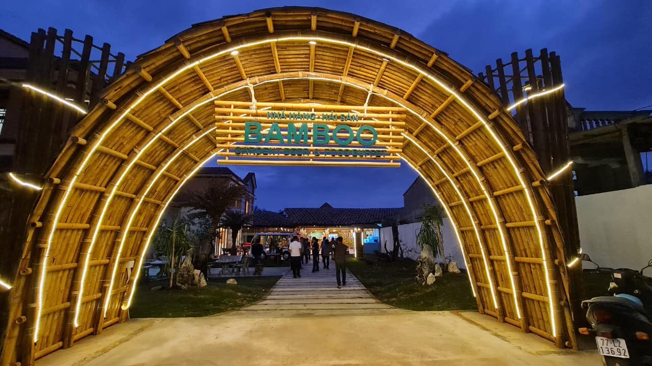 Nhà hàng Nhơn lý Bamboo Quán ăn ngon tại Nhơn lý