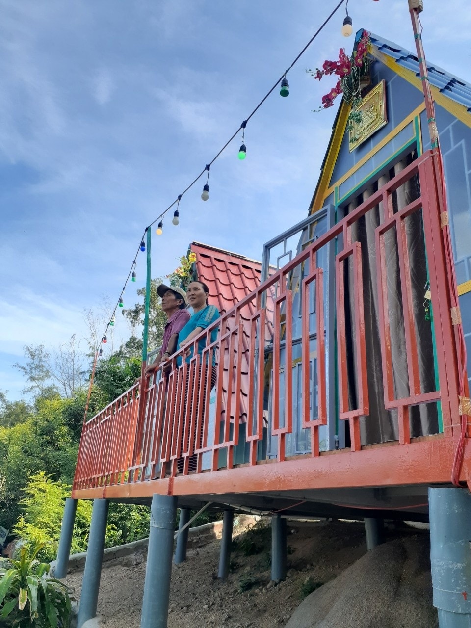 Sơn tiệm homestay Cù Lao Xanh