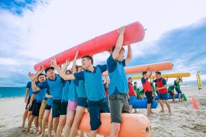 Kinh nghiệm chọn tour Quy Nhơn giá rẻ 3 to chuc teambuilding