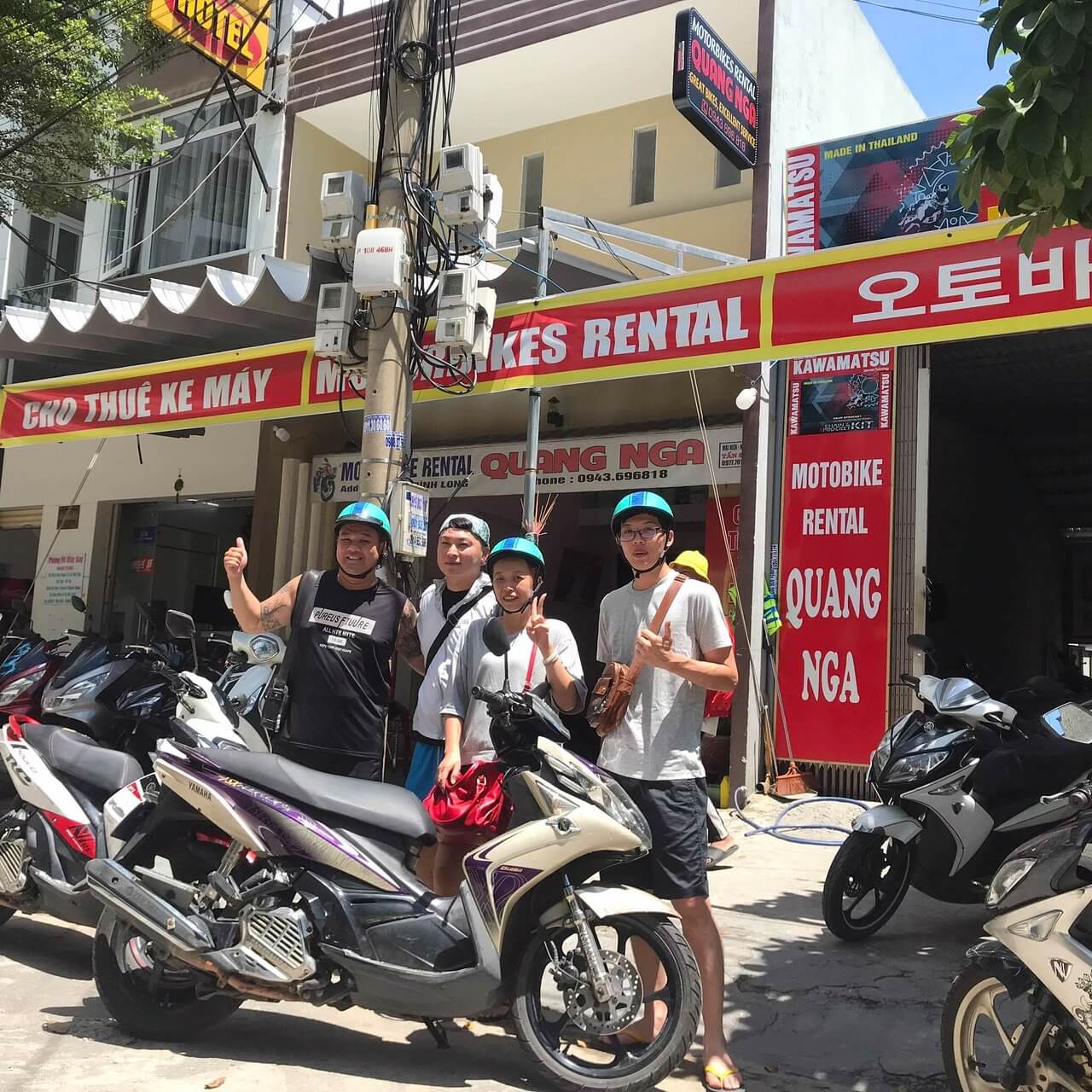 Top 5 địa chỉ thuê xe máy Đà Nẵng giá rẻ, nhiều ưu đãi nhất 9 Cửa hàng Gia Huy giao xe tận nơi cho khách du lịch