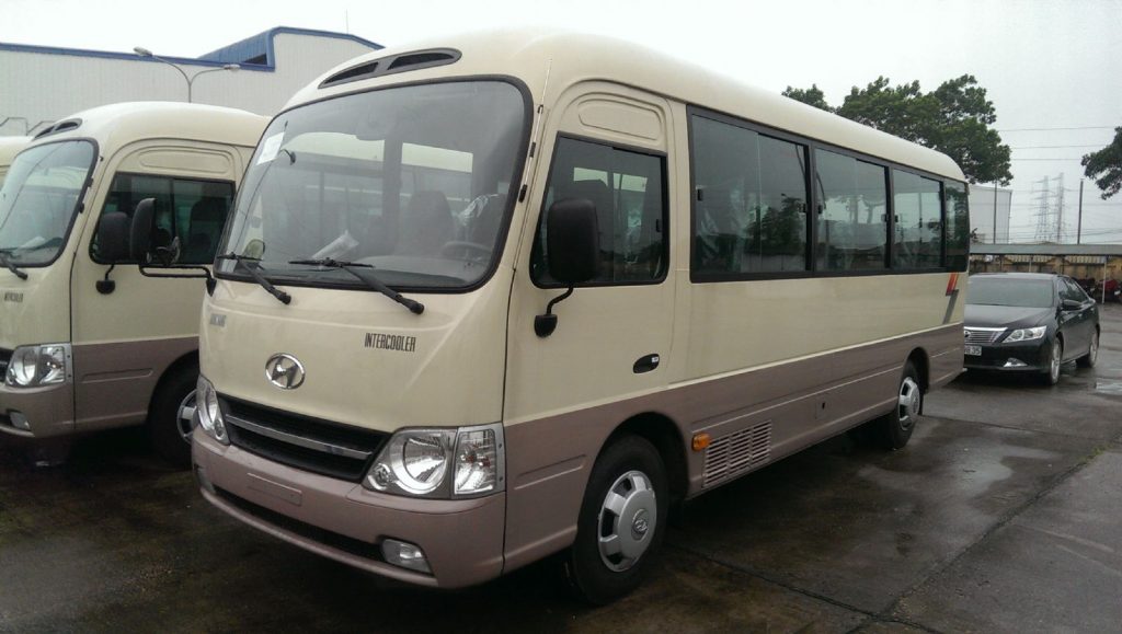 Dòng xe Hyundai County 29 chỗ giá rẻ