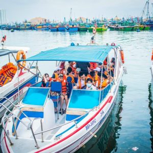 Thuê Cano Cù Lao Xanh siêu rẻ chỉ với 200k/ người